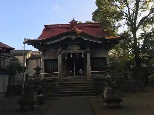 大久保青木神社の本殿・本堂