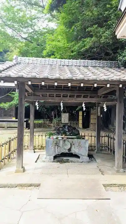 畑子安神社の手水舎