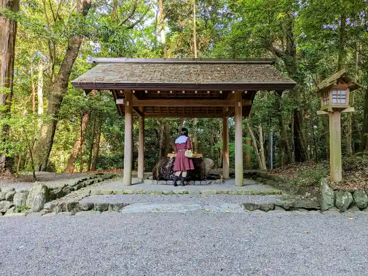 倭姫宮(皇大神宮別宮)の手水舎