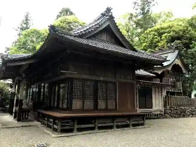 比木神社の本殿・本堂