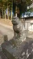 日高見神社の狛犬