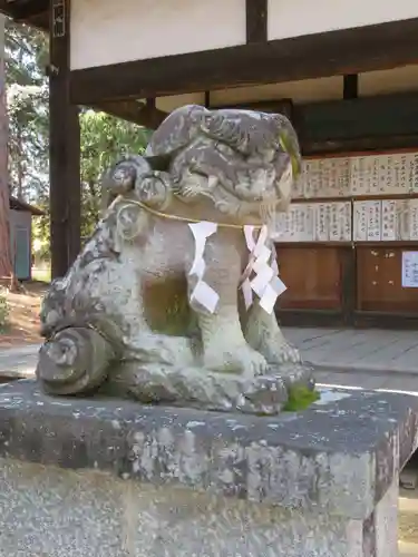 両之木八幡宮の狛犬