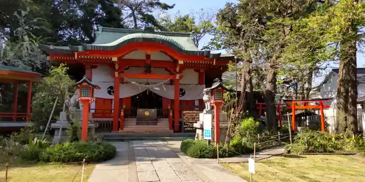 自由が丘熊野神社の本殿・本堂