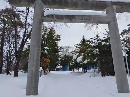 東神楽神社の鳥居