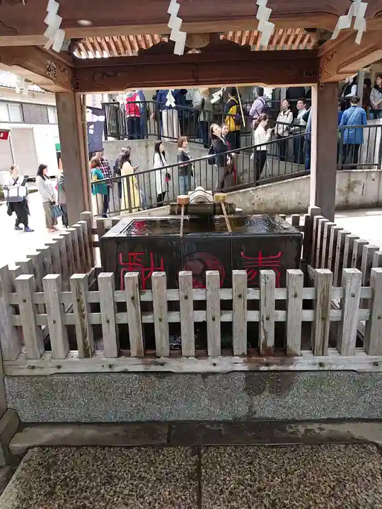 滝野川八幡神社の手水舎