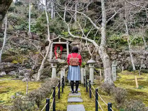 瓦屋寺の庭園