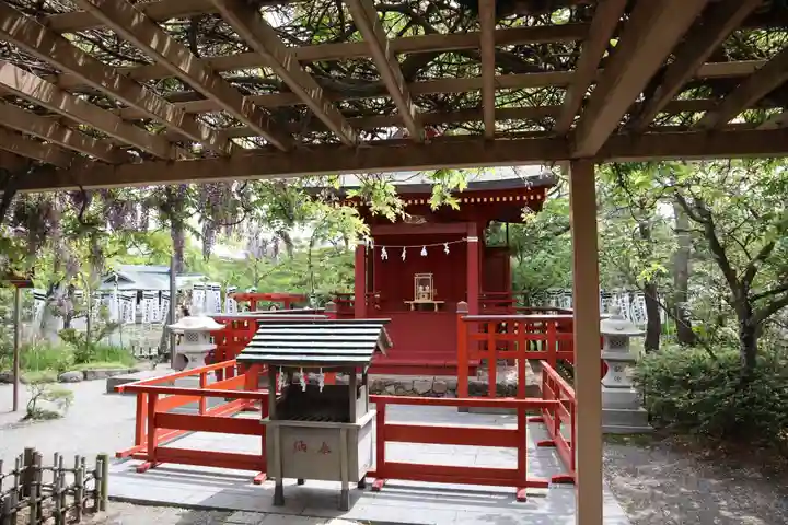 旗上弁財天社の本殿・本堂