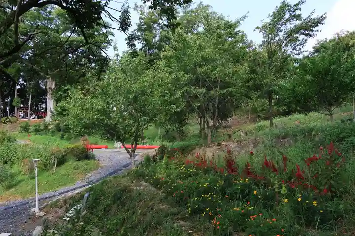 阿久津「田村神社」(郡山市阿久津町)旧社名:伊豆箱根三嶋三社の景色