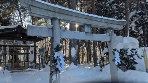 旭川天満宮の鳥居