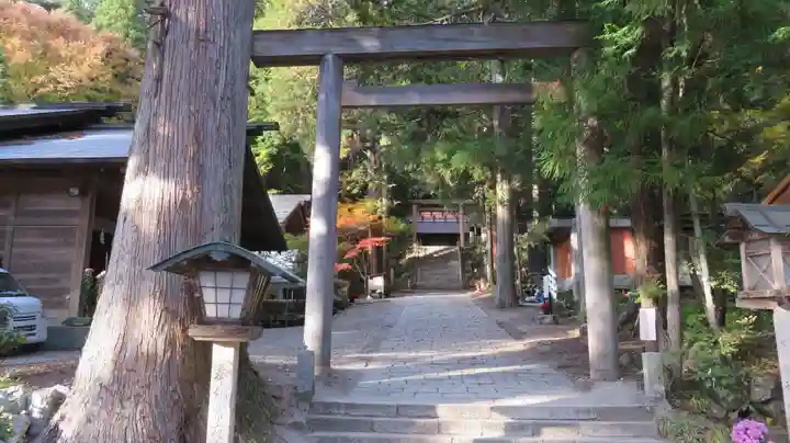 仁科神明宮の鳥居