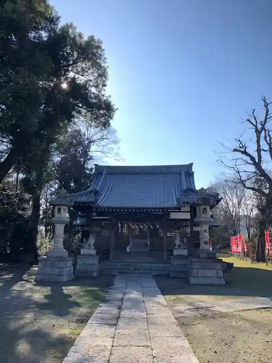 赤城久伊豆神社の本殿・本堂