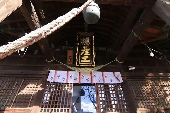 阿邪訶根神社の本殿・本堂