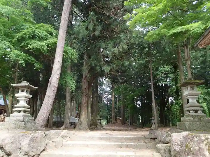 荒城神社の景色