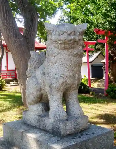 空知神社の狛犬