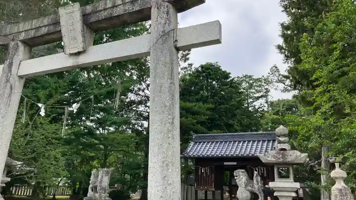 鵜江神社の鳥居