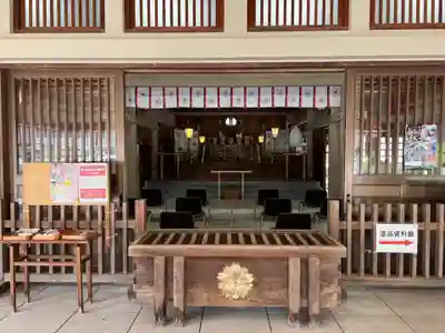 三重縣護國神社の本殿・本堂