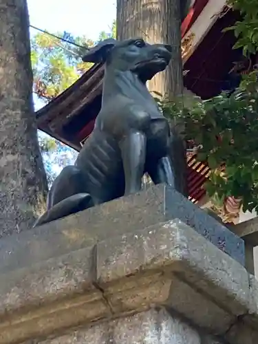 三峯神社の狛犬