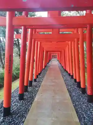 鎮西大社諏訪神社の鳥居