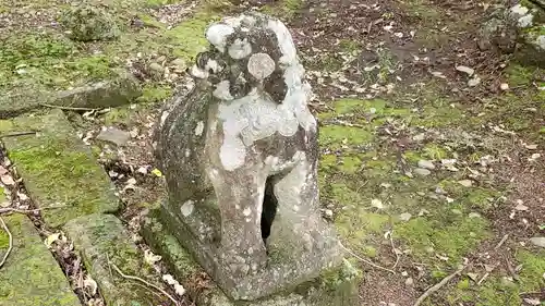 熊野神社の狛犬