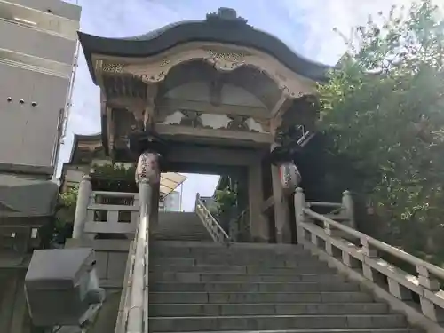 湯島天満宮の山門