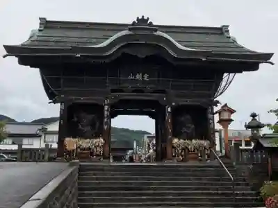 善光寺大勧進の山門・神門