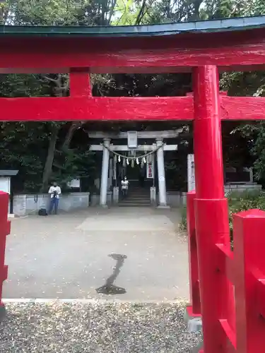 千束八幡神社の鳥居