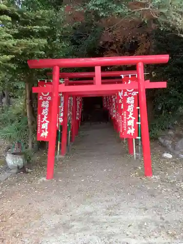 太部古天神社の鳥居