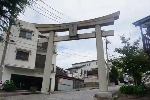 亀山神社の鳥居