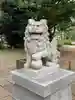 六通神社の狛犬