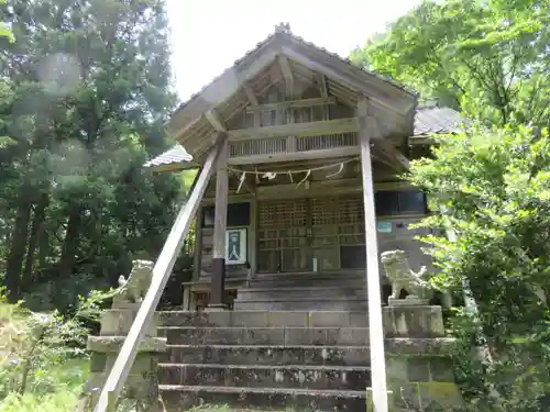 白山神社の本殿