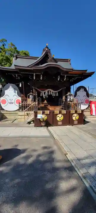 溝口神社の本殿・本堂