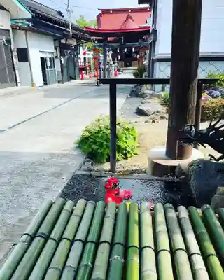 大鏑神社の手水舎
