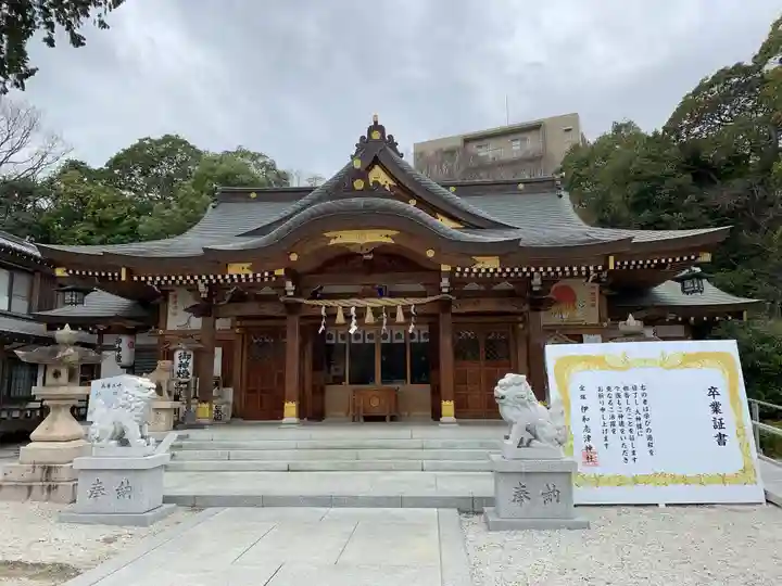 伊和志津神社の本殿・本堂