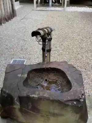 子守神社の手水舎