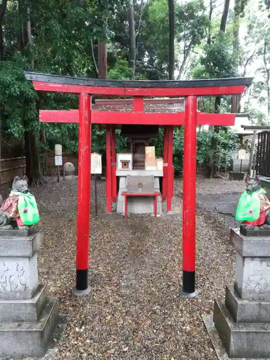 岩槻久伊豆神社の末社・摂社