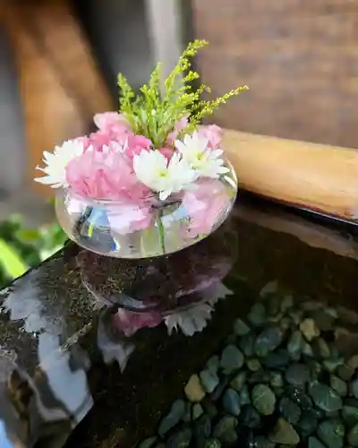 上尾御嶽神社の手水舎