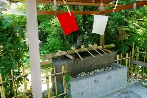 磐手杜神社の手水舎