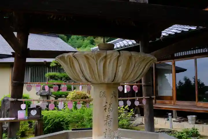 三室戸寺の手水舎