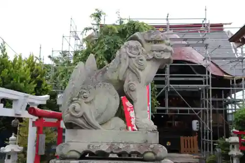 大鏑神社の狛犬