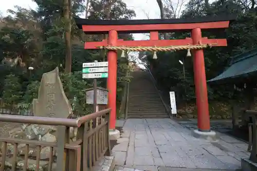 鶴岡八幡宮の鳥居