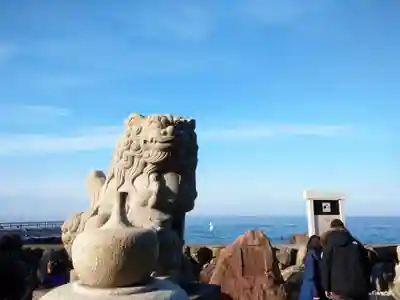 二見興玉神社の狛犬