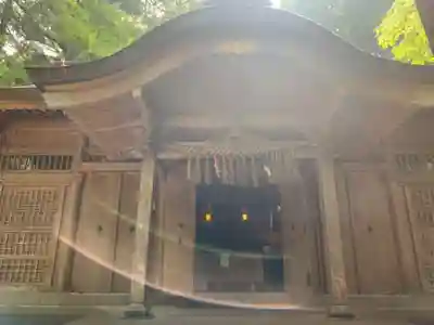 槵觸神社の本殿・本堂