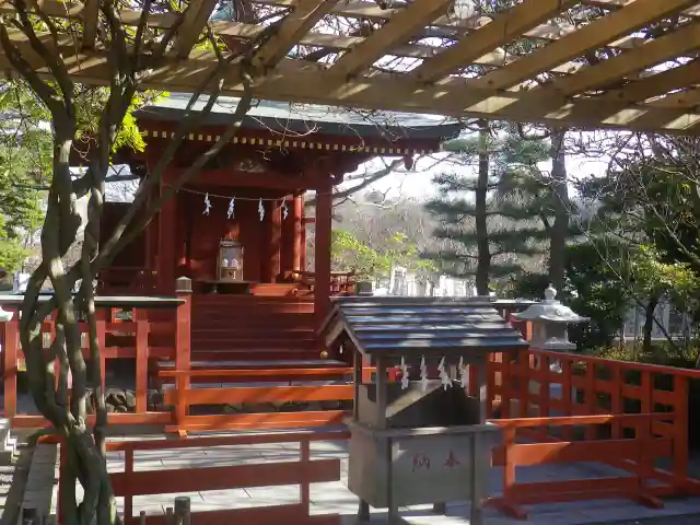 旗上弁財天社の本殿・本堂