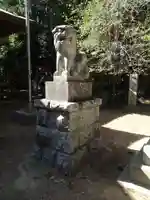 鴨鳥五所神社の狛犬