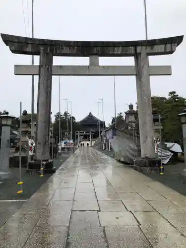 豊川閣　妙厳寺の鳥居