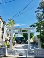 谷河内日枝神社の鳥居