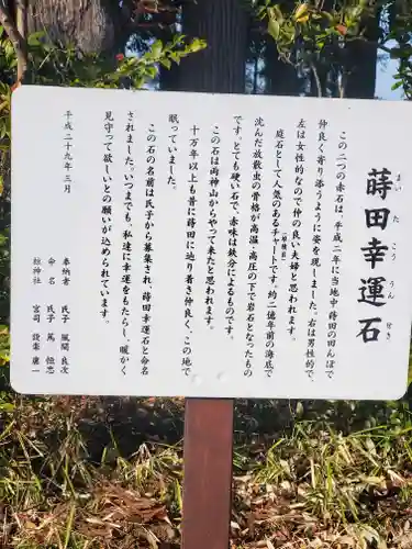 中蒔田椋神社の歴史