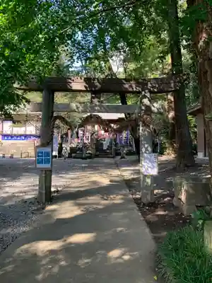 下野 星宮神社の鳥居
