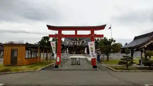 美瑛神社の鳥居