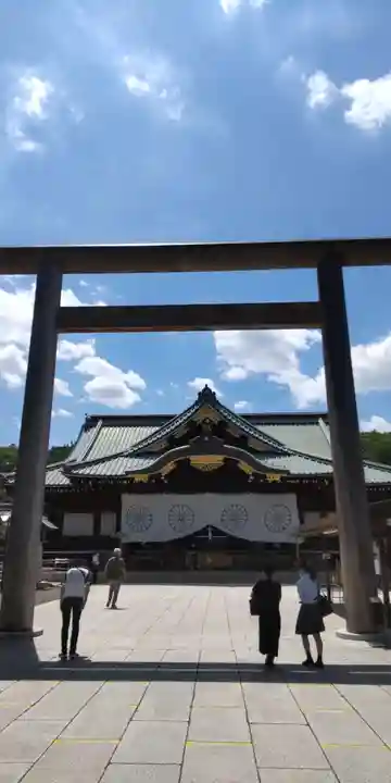 靖國神社の鳥居